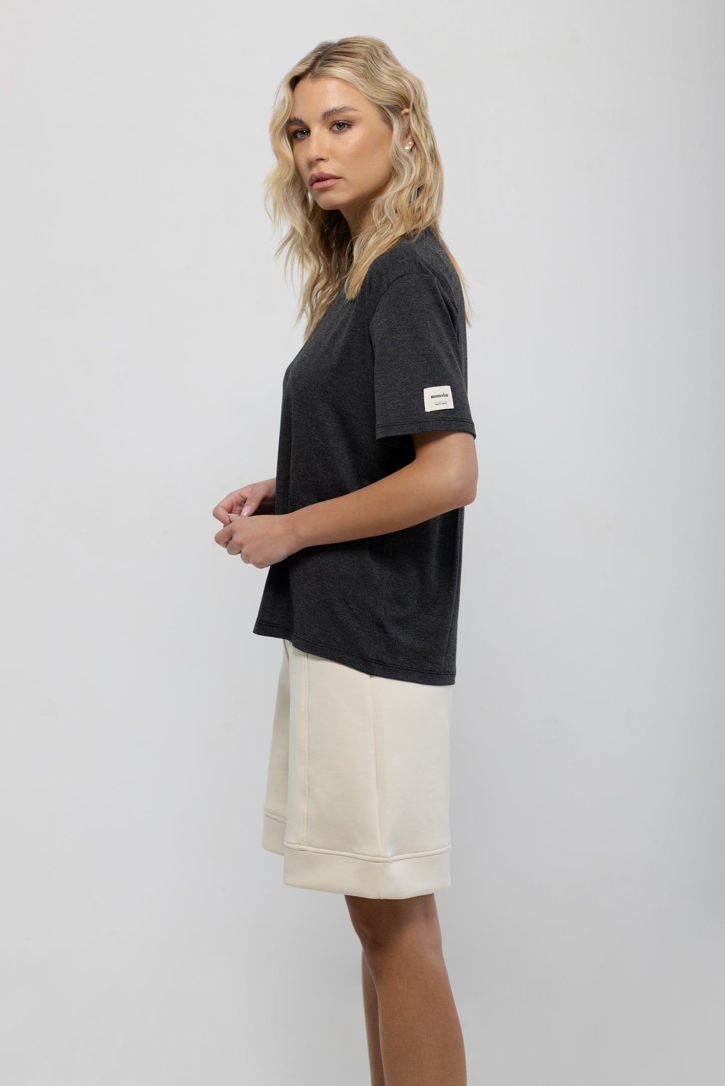 Dark gray T-shirt