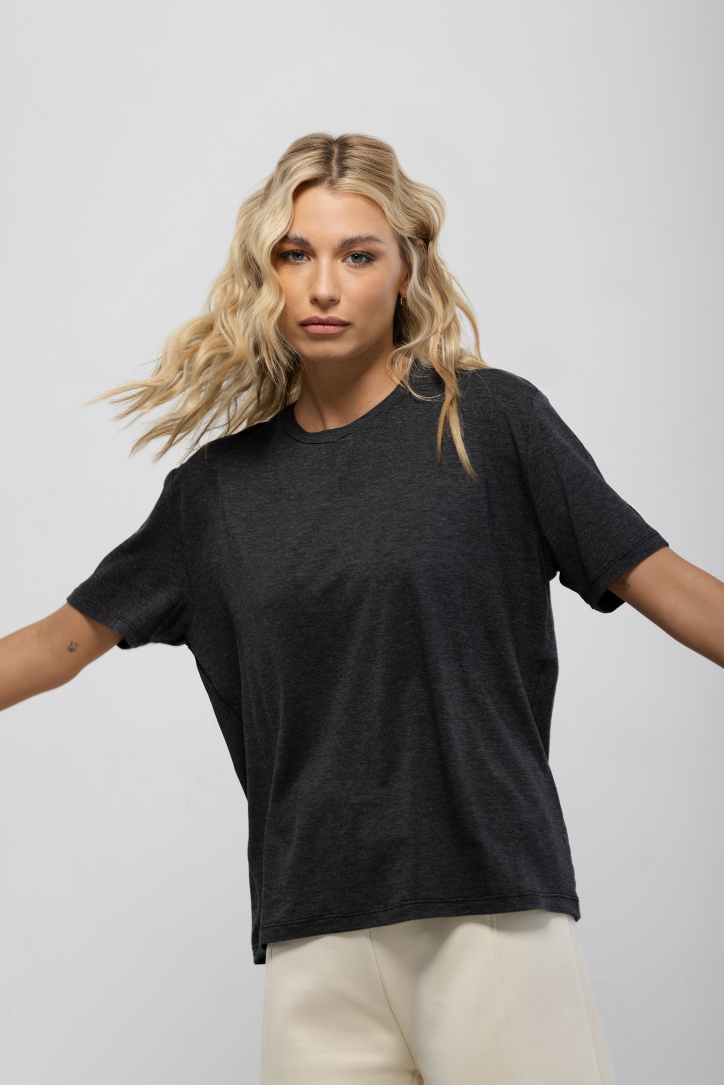 Dark gray T-shirt