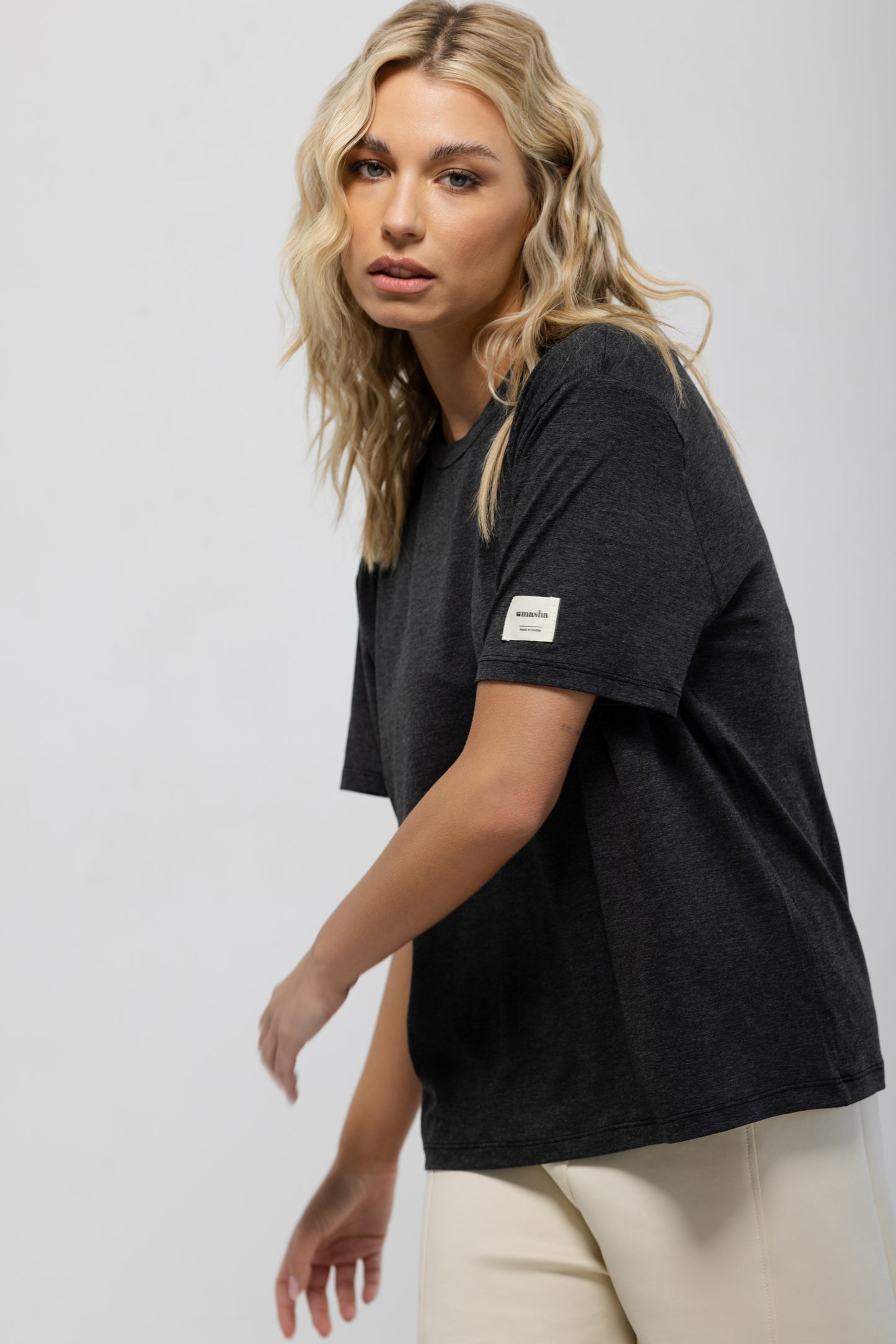Dark gray T-shirt