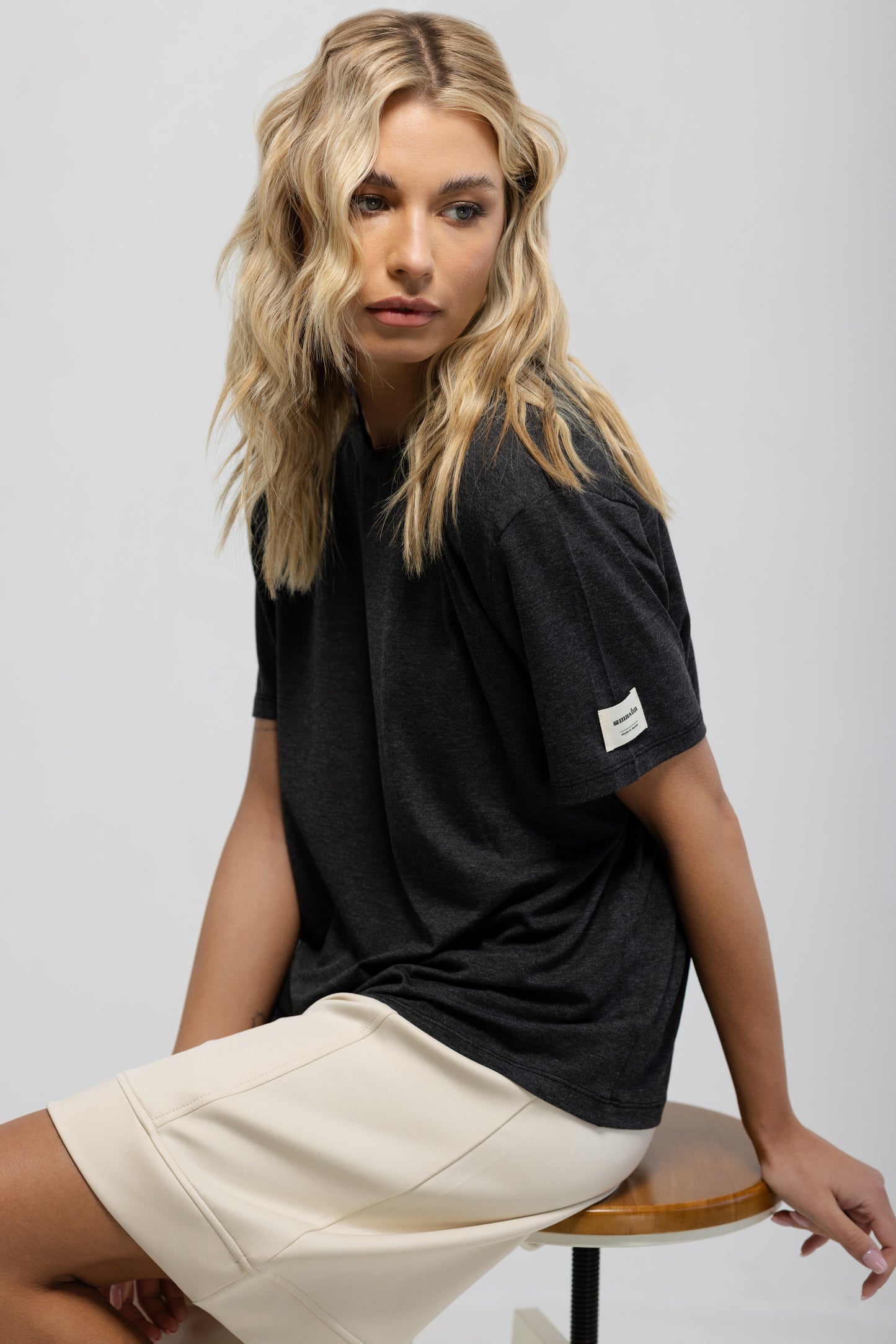 Dark gray T-shirt