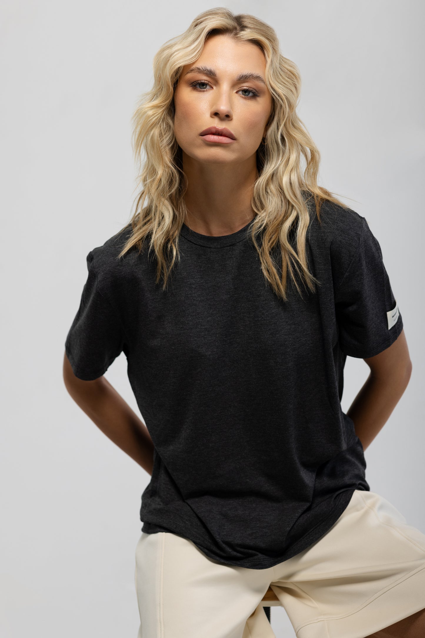 Dark gray T-shirt