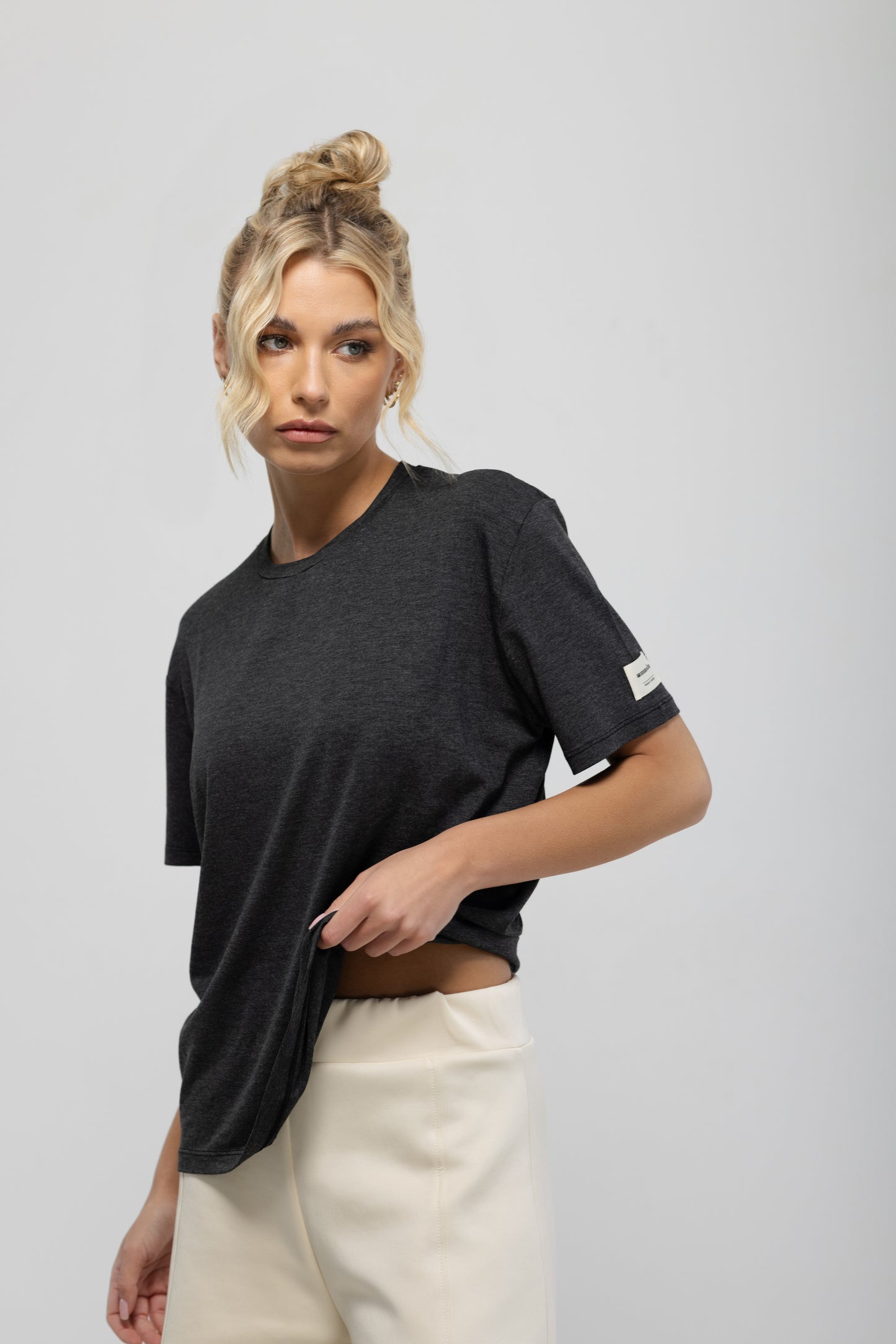 Dark gray T-shirt