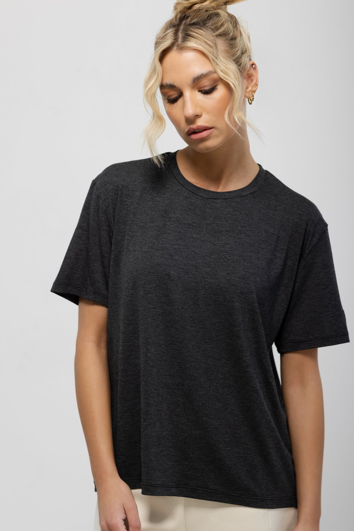 Dark gray T-shirt