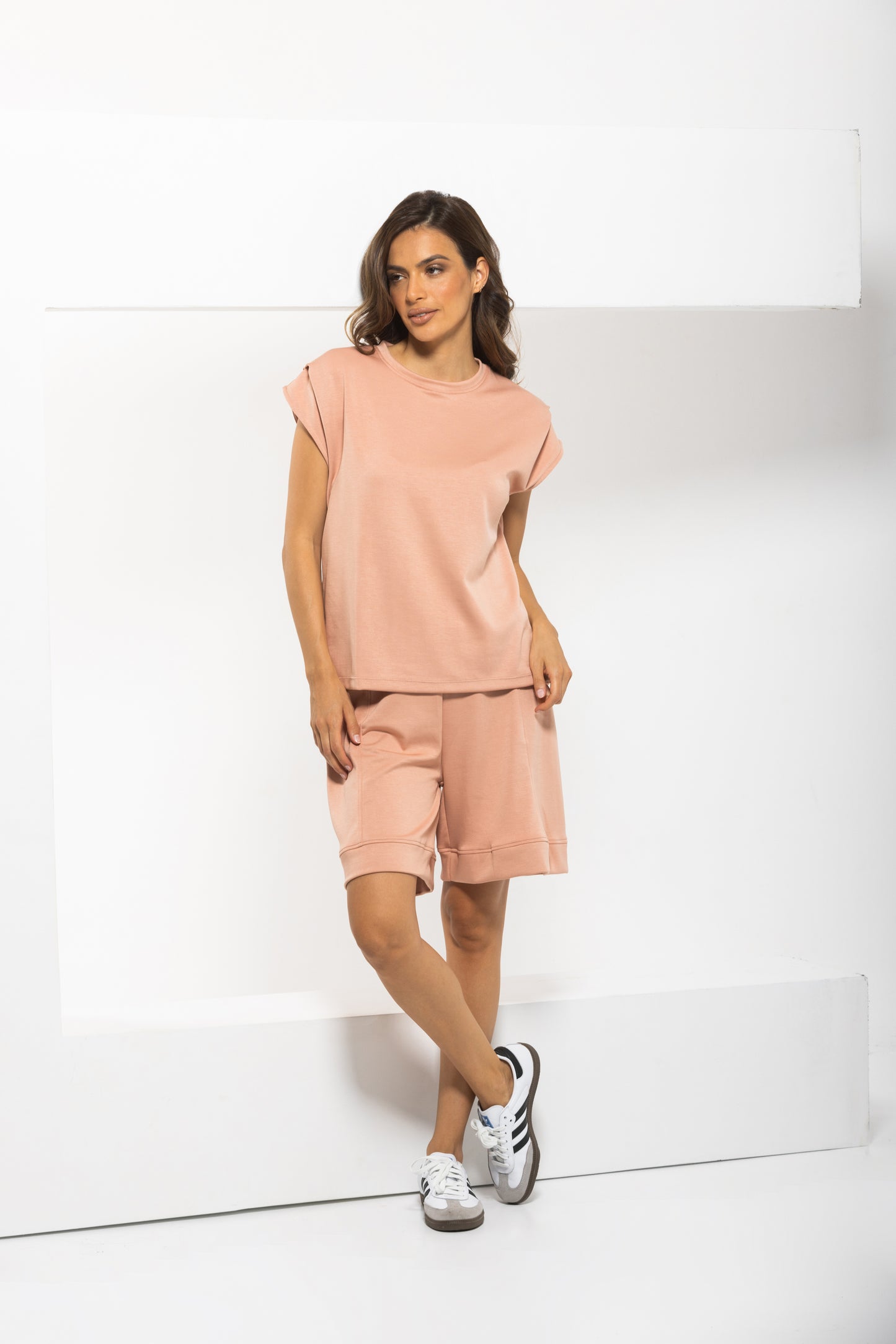 Peach short sleeve