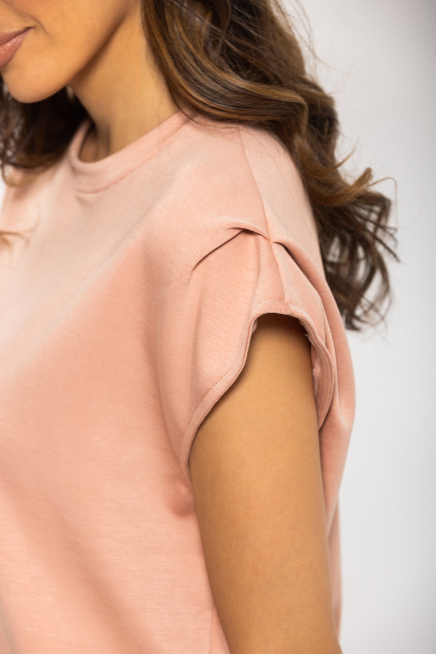 Peach short sleeve