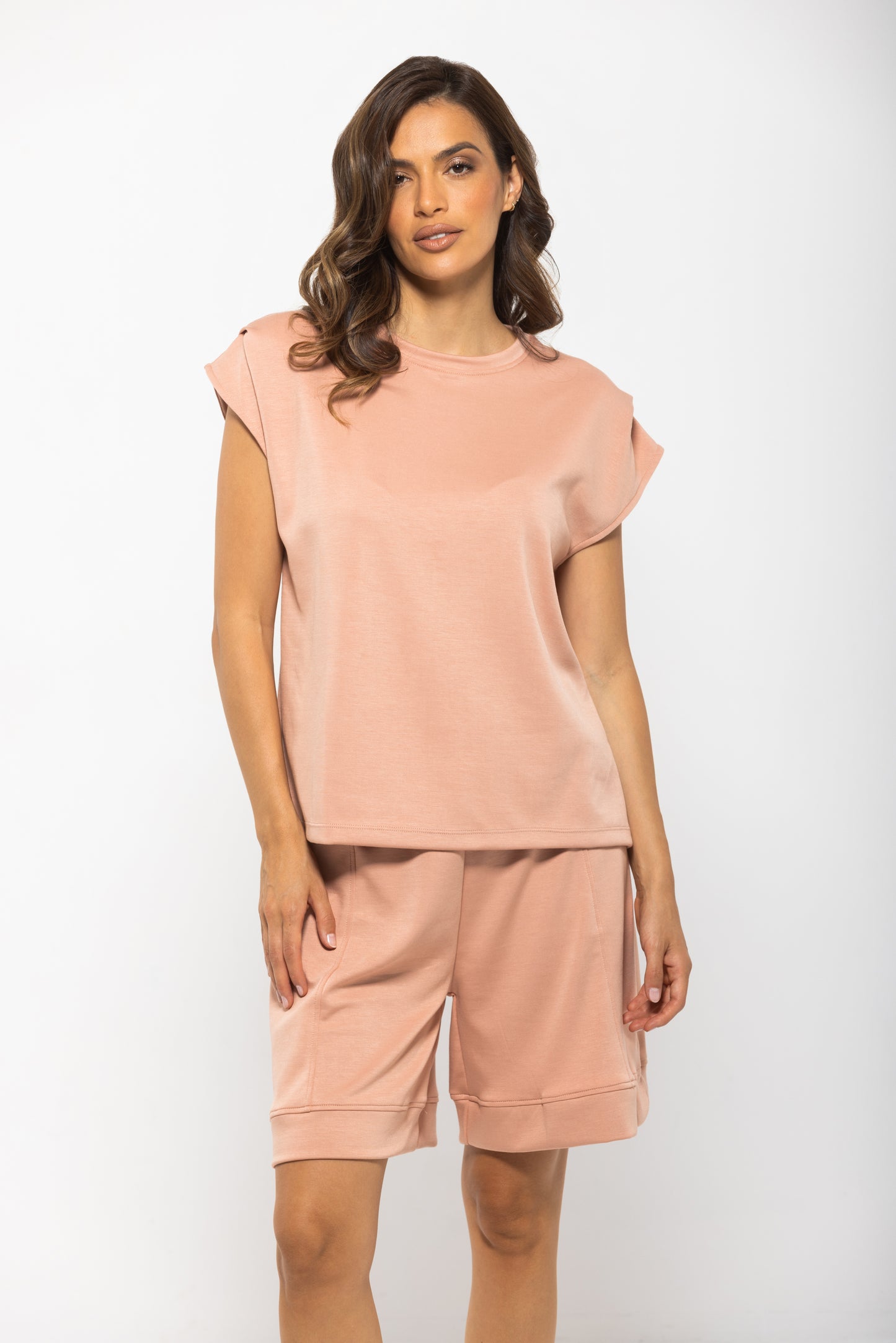 Peach short sleeve